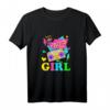 80s Girl T-Shirt für 80er Jahre Mottoparty – Perfektes Kostüm für 80er Jahre Themenparty