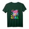 80s Girl T-Shirt für 80er Jahre Mottoparty – Perfektes Kostüm für 80er Jahre Themenparty