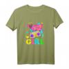 80s Girl T-Shirt für 80er Jahre Mottoparty – Perfektes Kostüm für 80er Jahre Themenparty