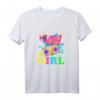 80s Girl T-Shirt für 80er Jahre Mottoparty – Perfektes Kostüm für 80er Jahre Themenparty