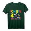 Kinder 4. Geburtstag Eisenbahn Zug T-Shirt - Lustiges Geschenk für 4-Jährige Jungen, Lokomotivführer und Eisenbahnliebhaber