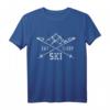 Eat Sleep Ski Repeat T-Shirt - Cooles Skifahrer Geschenk für Skiurlaub & Apres Ski Partys