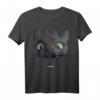 HapKoala Toothless Night Fury Big Face Costume T-Shirt – Perfekt für Halloween, Geburtstage & Dragon Fans
