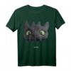 HapKoala Toothless Night Fury Big Face Costume T-Shirt – Perfekt für Halloween, Geburtstage & Dragon Fans