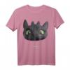 HapKoala Toothless Night Fury Big Face Costume T-Shirt – Perfekt für Halloween, Geburtstage & Dragon Fans