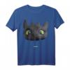 HapKoala Toothless Night Fury Big Face Costume T-Shirt – Perfekt für Halloween, Geburtstage & Dragon Fans