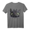HapKoala Toothless Night Fury Big Face Costume T-Shirt – Perfekt für Halloween, Geburtstage & Dragon Fans