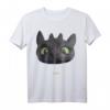 HapKoala Toothless Night Fury Big Face Costume T-Shirt – Perfekt für Halloween, Geburtstage & Dragon Fans