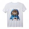 Guten Morgen? Ganz dünnes Eis! Lustiges Kaffee Spruch T-Shirt für Morgenmuffel, Schichtarbeiter & Katzenliebhaber