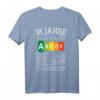 Lustiges 18. Geburtstag T-Shirt mit Lebensmittelampel - Humorvolles Geschenk für junge Männer, Brüder und Söhne zum runden Achtzehnten