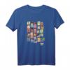 HapKoala Colorful Panels Logo T-Shirt - Offiziell Lizenzierte Feierkleidung für Männer, Frauen, Jungen und Mädchen