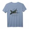F-4 Phantom US Military Jet Interceptor Flugzeug T-Shirt für Militärflugzeug Fans, Piloten & Geeks