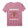 Lustiges Weihnachts-T-Shirt 'Brodolf the Red Nose Gainzdeer' – Originelles Geschenk für Weihnachtsliebhaber & Weihnachtsmarktbesucher