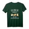 Ich Bin Die Verrückte Mit Den Meerschweinchen Spruch T-Shirt - Lustiges Geschenk für Meerschweinchen Mamas und Tierliebhaberinnen