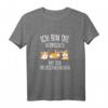 Ich Bin Die Verrückte Mit Den Meerschweinchen Spruch T-Shirt - Lustiges Geschenk für Meerschweinchen Mamas und Tierliebhaberinnen