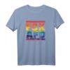HapKoala | Die Welt ist bunt | Regenbogenfarben LGBT PRIDE T-Shirt – Gegen Rechtsextremismus, Rassismus & für Toleranz bei Demos