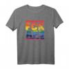 HapKoala | Die Welt ist bunt | Regenbogenfarben LGBT PRIDE T-Shirt – Gegen Rechtsextremismus, Rassismus & für Toleranz bei Demos
