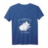 Damen Schlafshirt mit Spruch 'Ich schnarche nicht ich schnurre' – Lustiges Pyjama-Shirt für Katzenliebhaber und Schlafmützen
