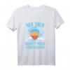 Ballonfahrer Langarmshirt mit Spruch 'Oben Nervt Niemand' – Perfektes Geschenk für Heißluftballonfahrer zum Vatertag, Weihnachten & zur nächsten Ballonfahrt