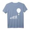 Ballonfahrer Heißluftballon Evolution Fun T-Shirt – Lustiges Sport-Shirt für Kinder, Männer und Frauen, ideales Geschenk zu Weihnachten, Ostern & Geburtstag