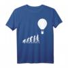 Ballonfahrer Heißluftballon Evolution Fun T-Shirt – Lustiges Sport-Shirt für Kinder, Männer und Frauen, ideales Geschenk zu Weihnachten, Ostern & Geburtstag