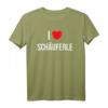 I love Schäuferle für Franken T-Shirt – Heimatliebe, fränkische Mundart & Original-Design für Ober-, Mittel- und Unterfranken