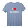I love Schäuferle für Franken T-Shirt – Heimatliebe, fränkische Mundart & Original-Design für Ober-, Mittel- und Unterfranken
