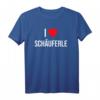 I love Schäuferle für Franken T-Shirt – Heimatliebe, fränkische Mundart & Original-Design für Ober-, Mittel- und Unterfranken