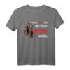 Beruflich mit Menschen machen T-Shirt – Humorvolles Sarkasmus-Shirt für Menschen mit Humor, Ironie und schwarzem Humor
