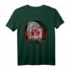 Flagge von Kanada Bär T-Shirt für Canada Day - Retro Kanada Flagge und Ahornblatt Motiv