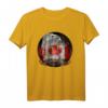 Flagge von Kanada Bär T-Shirt für Canada Day - Retro Kanada Flagge und Ahornblatt Motiv