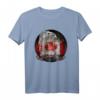 Flagge von Kanada Bär T-Shirt für Canada Day - Retro Kanada Flagge und Ahornblatt Motiv