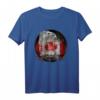 Flagge von Kanada Bär T-Shirt für Canada Day - Retro Kanada Flagge und Ahornblatt Motiv