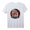 Flagge von Kanada Bär T-Shirt für Canada Day - Retro Kanada Flagge und Ahornblatt Motiv