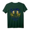 Barbados T-Shirt mit Flagge - Stolz auf die Insel zeigen, ideal als Souvenir oder Reise-Outfit