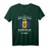 Have No Fear The Barbadian Is Here Halloween Barbados Flag Langarmshirt – Stolz auf deine Wurzeln, perfektes Kostüm und Geschenk