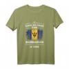 Have No Fear The Barbadian Is Here Halloween Barbados Flag Langarmshirt – Stolz auf deine Wurzeln, perfektes Kostüm und Geschenk