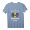Have No Fear The Barbadian Is Here Halloween Barbados Flag Langarmshirt – Stolz auf deine Wurzeln, perfektes Kostüm und Geschenk