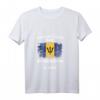 Have No Fear The Barbadian Is Here Halloween Barbados Flag Langarmshirt – Stolz auf deine Wurzeln, perfektes Kostüm und Geschenk