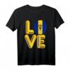 LIEBE Barbados T-Shirt – Karibisches Insel-Design, für Urlaub, Souvenir & Insel-Liebhaber