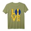 LIEBE Barbados T-Shirt – Karibisches Insel-Design, für Urlaub, Souvenir & Insel-Liebhaber