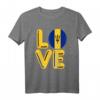 LIEBE Barbados T-Shirt – Karibisches Insel-Design, für Urlaub, Souvenir & Insel-Liebhaber