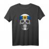 Nationalität Herkunft Land mit Totenkopf - Barbados T-Shirt für Stolz, Freiheit und individuelle Identität