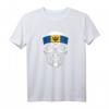 Nationalität Herkunft Land mit Totenkopf - Barbados T-Shirt für Stolz, Freiheit und individuelle Identität