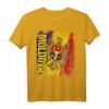Moldawien Flagge T-Shirt für Damen, Herren und Kinder – Klassisch geschnitten, doppelt genähter Saum, ideal als Souvenir oder Fanartikel
