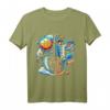 Grafische Collage T-Shirt für Basketball-, Gaming- und Musikfans – Das perfekte Geschenk für Hobby-Enthusiasten