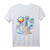Grafische Collage T-Shirt für Basketball-, Gaming- und Musikfans – Das perfekte Geschenk für Hobby-Enthusiasten