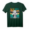 Lustiges Retro Kuh T-Shirt mit Sonnenbrille – Coole Bauernhof Mode für Landwirte & Tierliebhaber, Geschenkidee für Kuhliebhaber