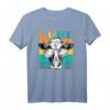 Lustiges Retro Kuh T-Shirt mit Sonnenbrille – Coole Bauernhof Mode für Landwirte & Tierliebhaber, Geschenkidee für Kuhliebhaber