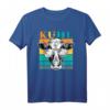 Lustiges Retro Kuh T-Shirt mit Sonnenbrille – Coole Bauernhof Mode für Landwirte & Tierliebhaber, Geschenkidee für Kuhliebhaber